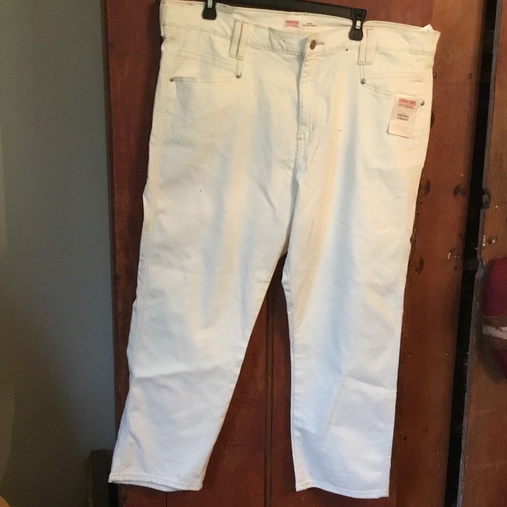 Levi's Signature High-Rise Straight Super Stretch Fabric